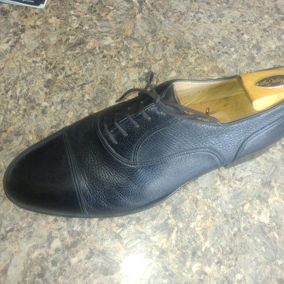 Gravati To Boot New York Black Calfskin Captoe Lace Size 13 M (10)